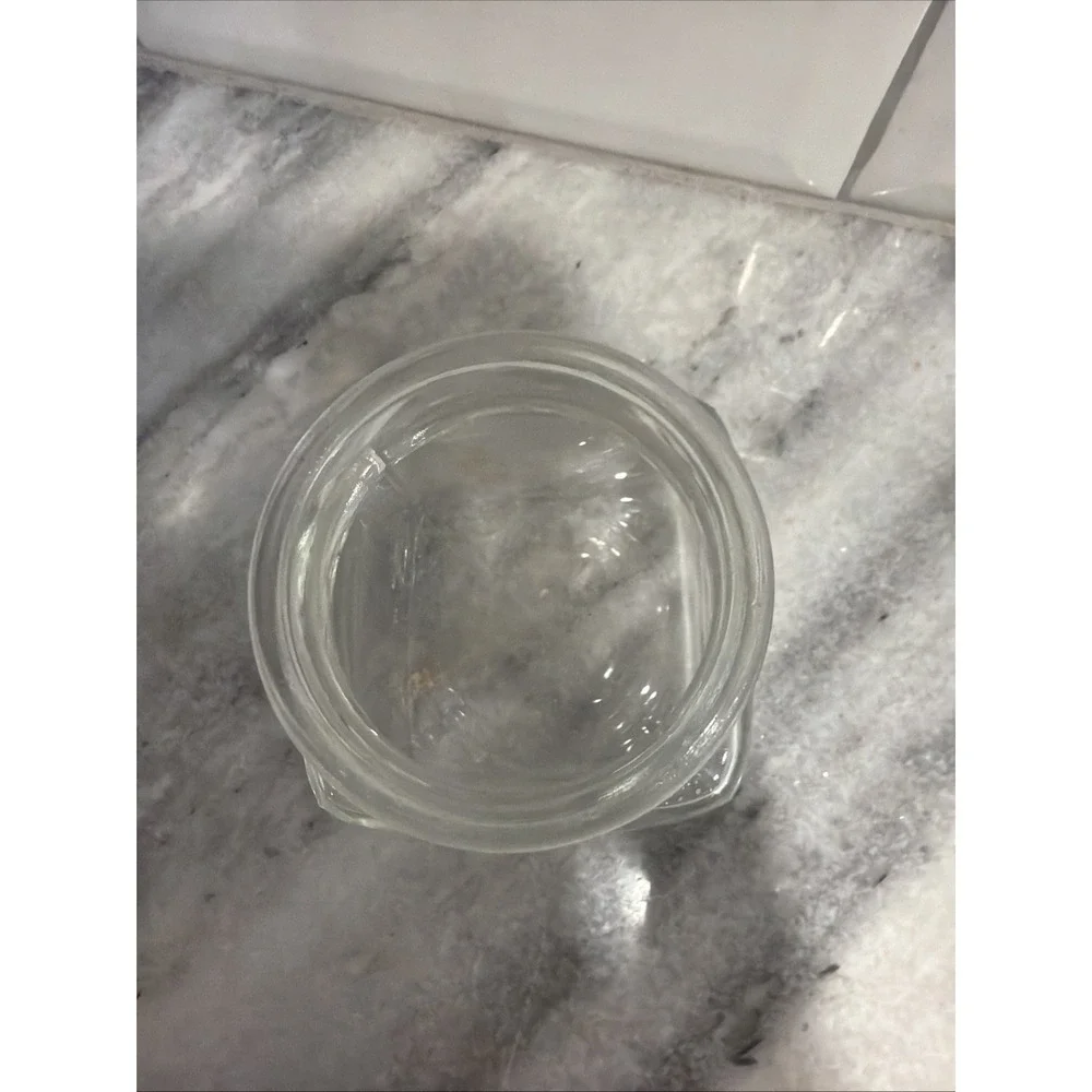 Vintage Clear Glass 4